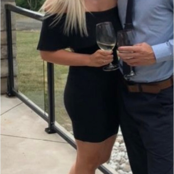 Marciano Black Bandage Dress - Picture 5 of 6